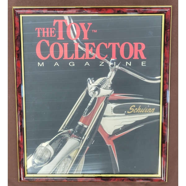 FRAMED THE TOY COLLECTOR MAGAZINE POSTER