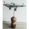 Image 1 : 1950'S WWII ERA GERMAN FIGHTER PLANE FOLK ART
