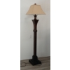Image 3 : LEATHER STUDDED FLOOR LAMP