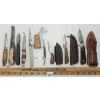 Image 1 : LOT OF 10 - FOLDING KNIVES, POCKET TOOLS, FIXED BLADES & LETTER OPENER