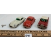 Image 1 : LOT OF 3 - SCHUCO DIECAST WIND UP MICRO RACERS - INCL JAGUAR "E" TYPE, VW & MERCEDES 220 S