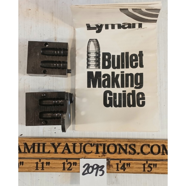 LYMAN 2-CAVITY BULLET MOULD 311041CX