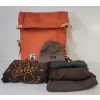 Image 1 : LOT OF 6 - MEN'S T-SHIRT, SHORTS, HOODIES, HAT & ROLLTOP BAG - MFG POLER, WESC, BRIXTON, ETC