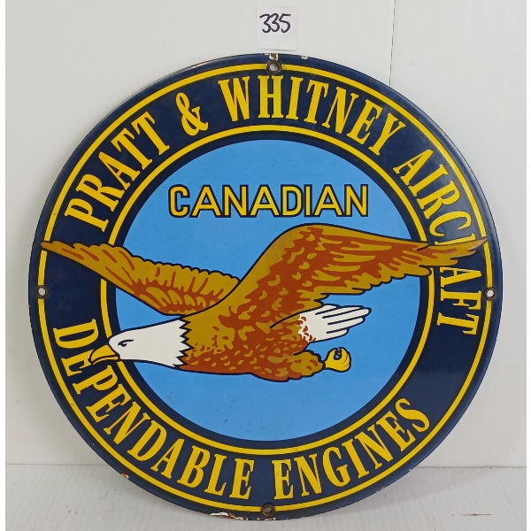 PRATT & WHITNEY AIRCRAFT SSP SIGN