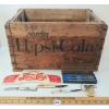 Image 1 : JOB LOT - PEPSI-COLA SSP SIGN, CRATE, POCKET WATCH, FOLDING KNIVES & PENS