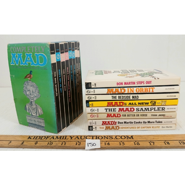 COMPLETELY MAD - A COLLECTION OF COMEDY BOOK SET