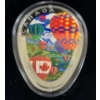 Image 2 : 2017 RCM $20 SILVER COIN - HOT AIR BALLOONS