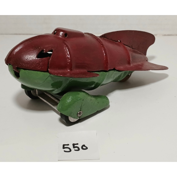 WYANDOTTE PRESSED STEEL BUCK ROGERS ROCKET RACER