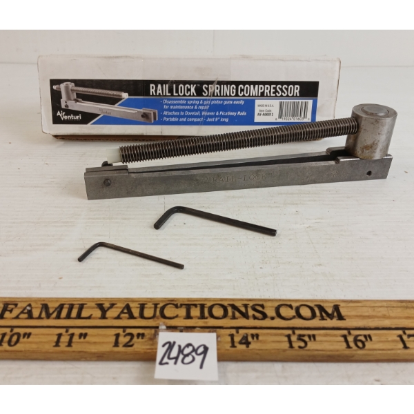 Lock Spring Compresor AIR VENTURI RAIL LOCK SPRING COMPRESSOR - Kidd Family Auctions