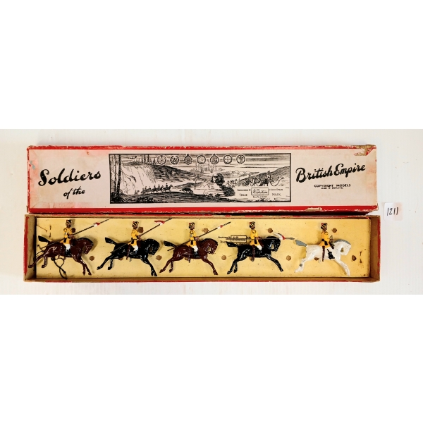 BRITAINS SOLDIERS LEAD FIGURES - NO. 47 BENGAL CAVALRY