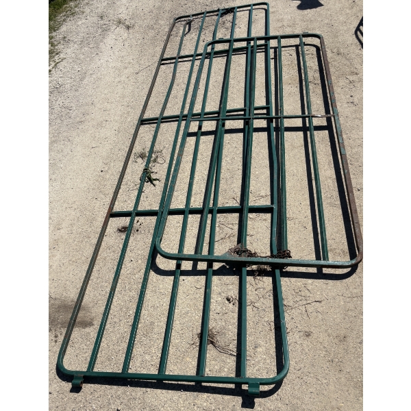 LOT OF 2 - 10FT SQUARE & 16FT DIAMOND GATES