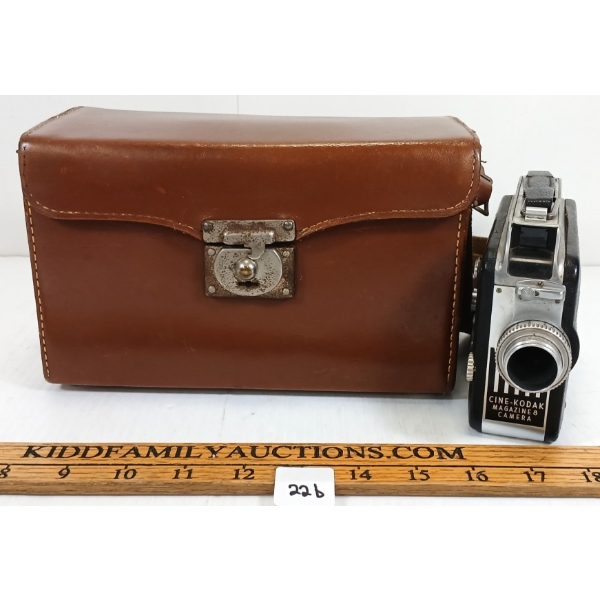 CINE-KODAK MAGAZINE 8 CAMERA - CIRCA 1946
