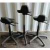 Image 2 : LOT OF 3 - ADJUSTABLE SWIVEL CHAIRS
