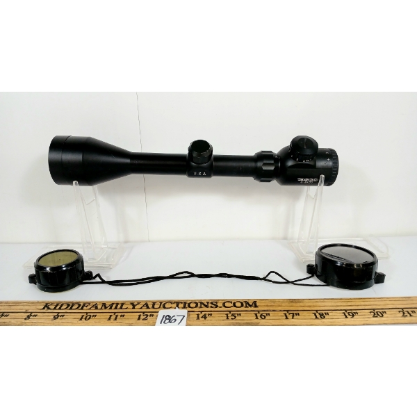 TASCO USA 3-9X50 SCOPE W/ LENS COVER