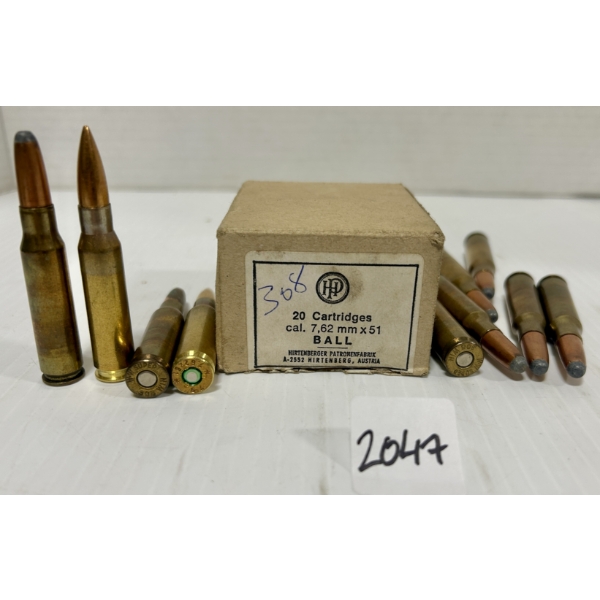 AMMO: 28X MIXED .308 WIN / 7.62X51 - SP & FMJ
