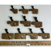 Image 1 : MATCHED SET OF 10 BOXWOOD MINIATURE PLANES W/ ROSEWOOD WEDGES
