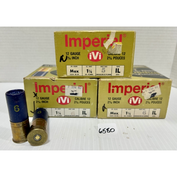 AMMO: 75X IVI 12 GA 2-3/4 IN - #5 & #6