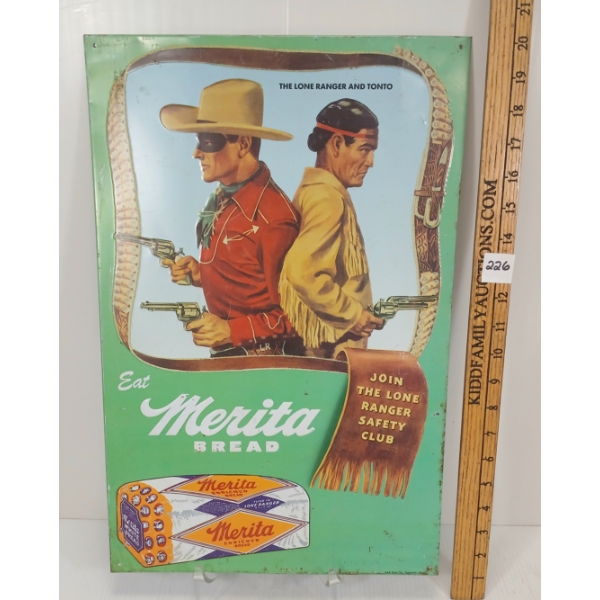 MERITA BREAD LONE RANGER SST SIGN