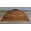 Image 6 : MIXED WOOD CRESCENT MOON END TABLE
