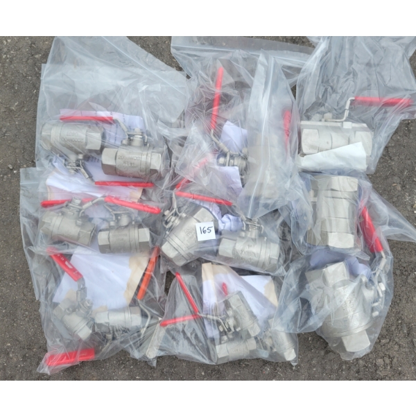 QTY OF NAS BALL VALVES