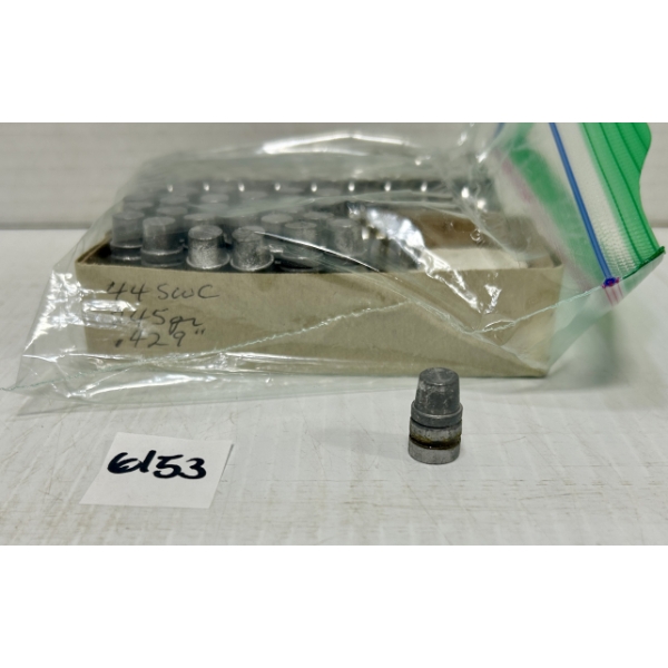 BULLETS: APPROX 170X .44 CAL (.429") 245 GR CAST