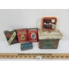 Image 1 : LOT OF 7 - MISC TOBACCO & CIGARETTE TINS - INCL PRINCE ALBERT & THREE NUNS, ETC.