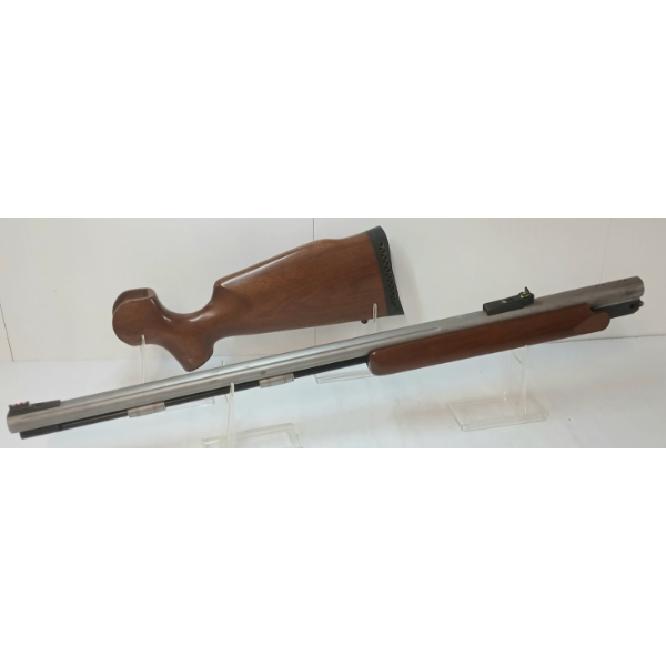 LOT OF 2 - T/C ENCORE BARREL W/ SIGHTS & BUTT STOCK - RIFLED - PAL REQ.
