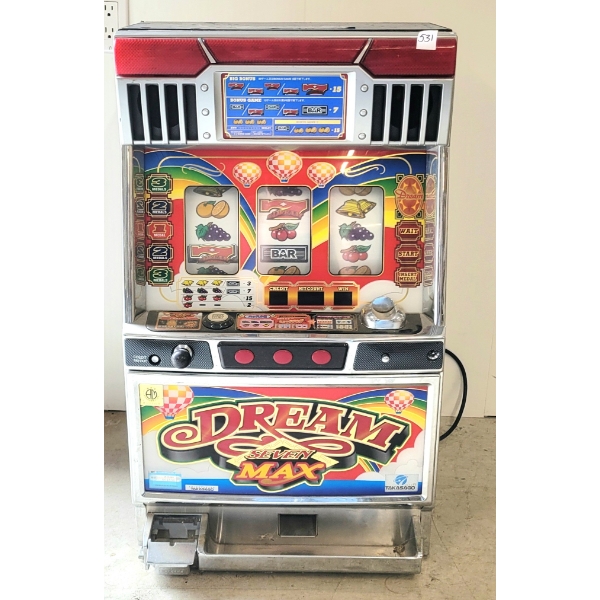DREAM BIG 7 COIN OP SLOT MACHINE 