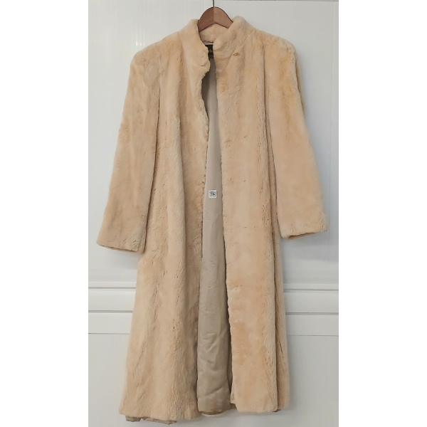RODOLPHE COUTURE FULL LENGTH COAT - POSSIBLY SHEARED BEAVER