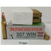 Image 1 : AMMO: 20X WINCHESTER SUPER X .307 WIN - 160GR - PP - RELOADS