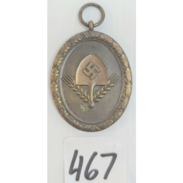 GERMAN RAD 4 YEAR LONG SERVICE MEDAL