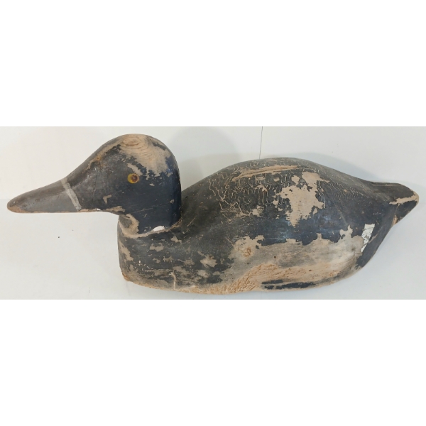 1930'S GOLDEN EYED COUNTY DECOY DUCK