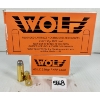 Image 1 : AMMO: 100X WOLF .45 COLT - 250 GR LEAD RNFP