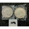 Image 2 : LOT OF 2 - 1951 CDN SILVER DOLLARS - VOYAGEUR