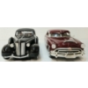 Image 4 : LOT OF 2 - SIGNATURE DIECAST 1938 BUICK CENT. CONVERTIBLE COUPE & HIGHWAY 61 HUDSON HORNET COUPE 