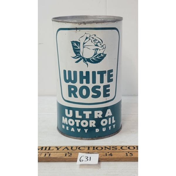 WHITE ROSE ULTRA HEAVY DUTY MOTOR OIL QT CAN