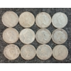 Image 2 : LOT OF 12 - 1943-1966 CDN 10 CENT COINS