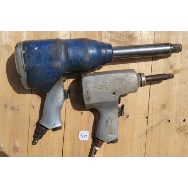 LOT OF 2 - AIR TOOLS - IMPACT WRENCHES