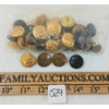 Image 1 : LOT OF 48 - ROYAL CDN AIR FORCE & NAVY UNIFORM BUTTONS