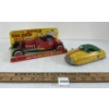 Image 1 : LOT OF 2 - MARX TIN FRICTION & WIND-UP CARS - INCL LITTLE BIG RED HOT ROD FRICTION CAR
