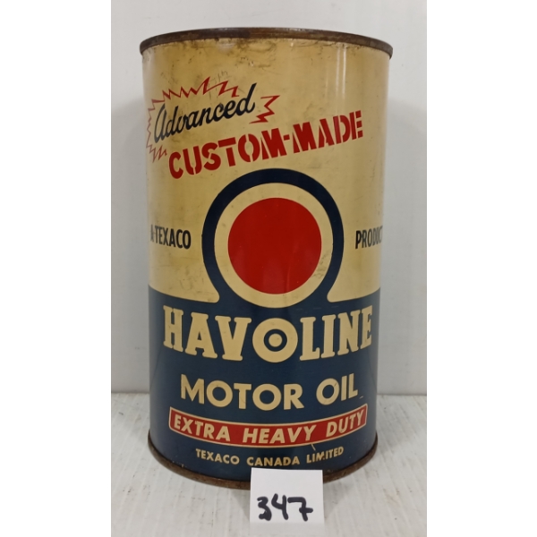 HAVOLINE MOTOR OIL QT CAN