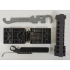 Image 2 : JOB LOT - AR-15 UPPER VISE BLOCK, TACTICAL HANDGUARD & MOON CLIPS