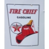 Image 7 : BENNETT GAS PUMP - TEXACO - PORCELAIN DOOR SIGNS