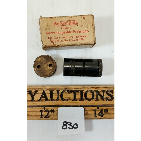PARKER HALE TUNNEL FORESIGHT W/ INSERT BOX