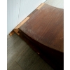 Image 6 : CIRCULAR CHINA CABINET - ART DECO - WALNUT 