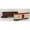 Image 1 : LOT OF 2 - BACHMANN DENVER & RIO GRANDE COACH & 175TH ANNIVERSARY CARS