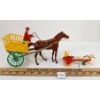 Image 5 : LOT OF 2 - WOLVERINE MECHANICAL FARM WAGON & HARDY RACING SULKY