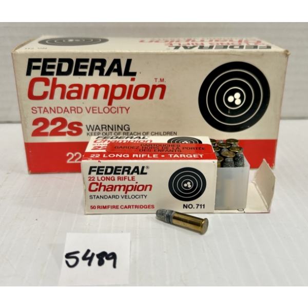 AMMO: 500X FEDERAL .22 LR