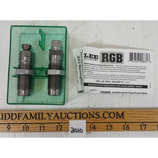 LEE RGB .223 REMINGTON RELOADING DIES