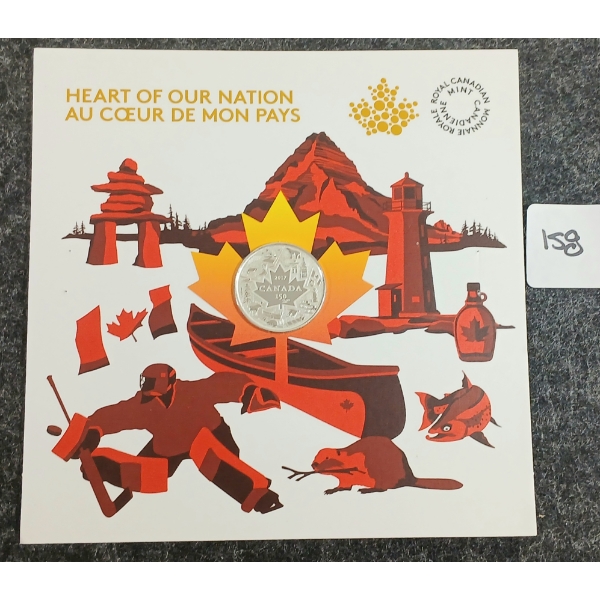 2017 RCM FINE SILVER $3 COIN - HEART OF OUR NATION